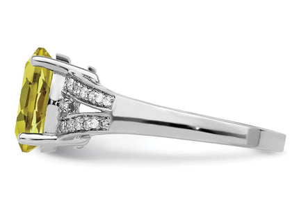 Sterling Silver Rings Style QR3043LQ - Classique Jewelry Inc.