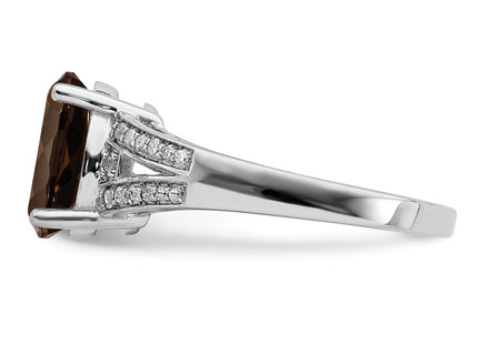 Sterling Silver Rings Style QR3043SQ - Classique Jewelry Inc.