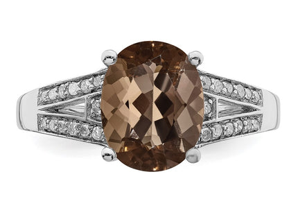 Sterling Silver Rings Style QR3043SQ - Classique Jewelry Inc.