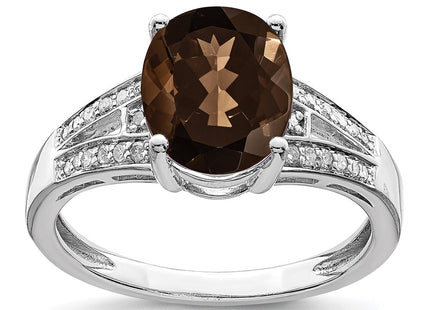 Sterling Silver Rings Style QR3043SQ - Classique Jewelry Inc.
