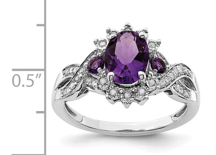 Sterling Silver Rings Style QR3045AM - Classique Jewelry Inc.