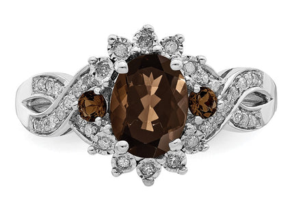 Sterling Silver Rings Style QR3045SQ - Classique Jewelry Inc.