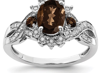 Sterling Silver Rings Style QR3045SQ - Classique Jewelry Inc.