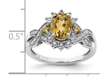 Sterling Silver Rings Style QR3045WQ - Classique Jewelry Inc.