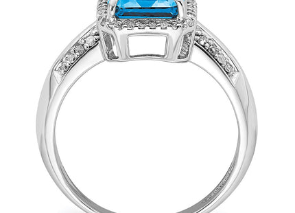 Sterling Silver Rings Style QR3052BT - Classique Jewelry Inc.