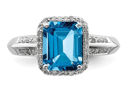 Sterling Silver Rings Style QR3052BT - Classique Jewelry Inc.