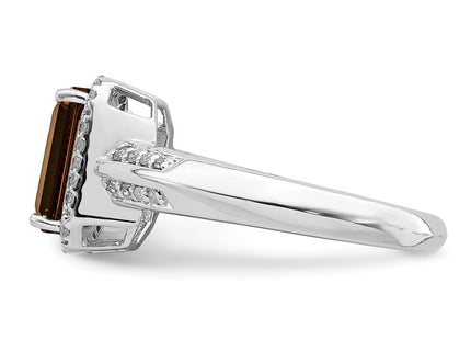 Sterling Silver Rings Style QR3052SQ - Classique Jewelry Inc.