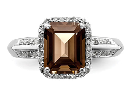 Sterling Silver Rings Style QR3052SQ - Classique Jewelry Inc.