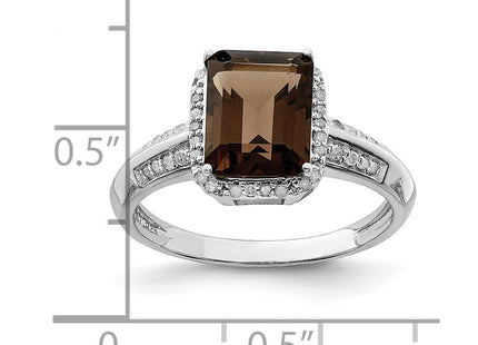 Sterling Silver Rings Style QR3052SQ - Classique Jewelry Inc.