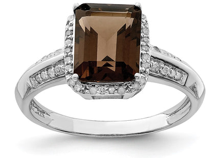 Sterling Silver Rings Style QR3052SQ - Classique Jewelry Inc.
