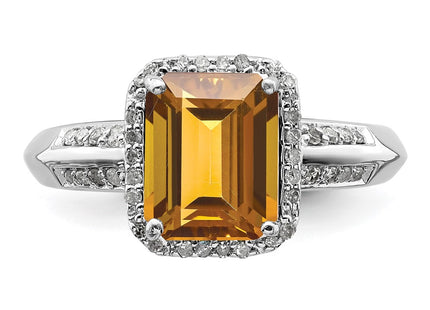 Sterling Silver Rings Style QR3052WQ - Classique Jewelry Inc.