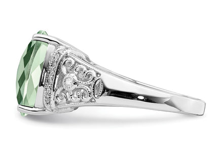 Sterling Silver Rings Style QR3062AG - Classique Jewelry Inc.