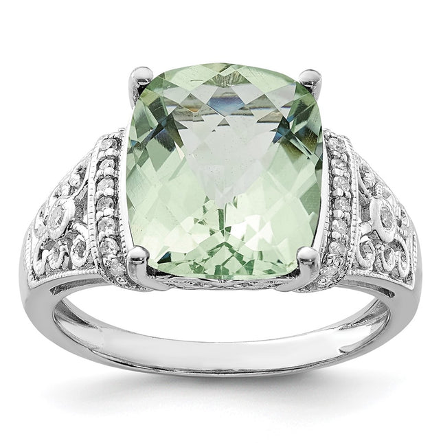 Sterling Silver Rings Style QR3062AG - Classique Jewelry Inc.
