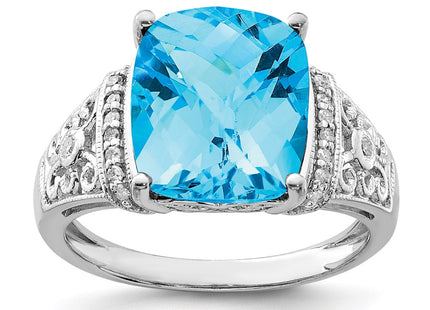 Sterling Silver Rings Style QR3062BT - Classique Jewelry Inc.
