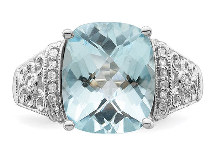 Sterling Silver Rings Style QR3062LSBT - Classique Jewelry Inc.
