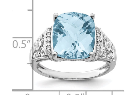 Sterling Silver Rings Style QR3062LSBT - Classique Jewelry Inc.