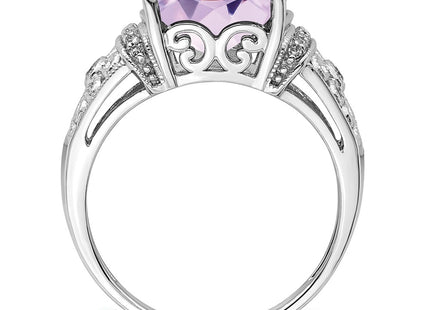 Sterling Silver Rings Style QR3062PQ - Classique Jewelry Inc.