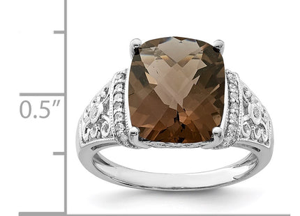 Sterling Silver Rings Style QR3062SQ - Classique Jewelry Inc.