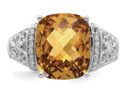 Sterling Silver Rings Style QR3062WQ - Classique Jewelry Inc.