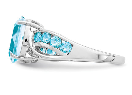Sterling Silver Rings Style QR3075LSBT - Classique Jewelry Inc.