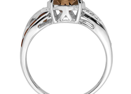 Sterling Silver Rings Style QR3075SQ - Classique Jewelry Inc.