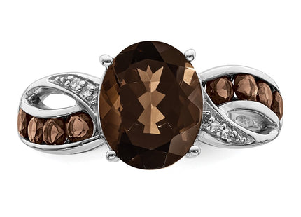 Sterling Silver Rings Style QR3075SQ - Classique Jewelry Inc.