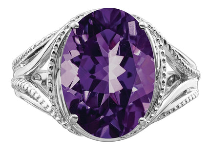 Sterling Silver Rings Style QR3085AM - Classique Jewelry Inc.