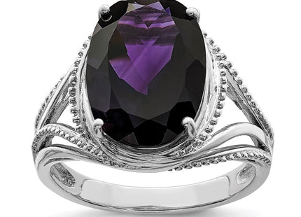 Sterling Silver Rings Style QR3085AM - Classique Jewelry Inc.