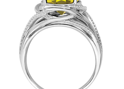Sterling Silver Rings Style QR3085LQ - Classique Jewelry Inc.