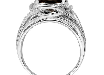 Sterling Silver Rings Style QR3085SQ - Classique Jewelry Inc.
