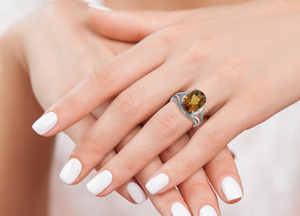 Sterling Silver Rings Style QR3085WQ - Classique Jewelry Inc.