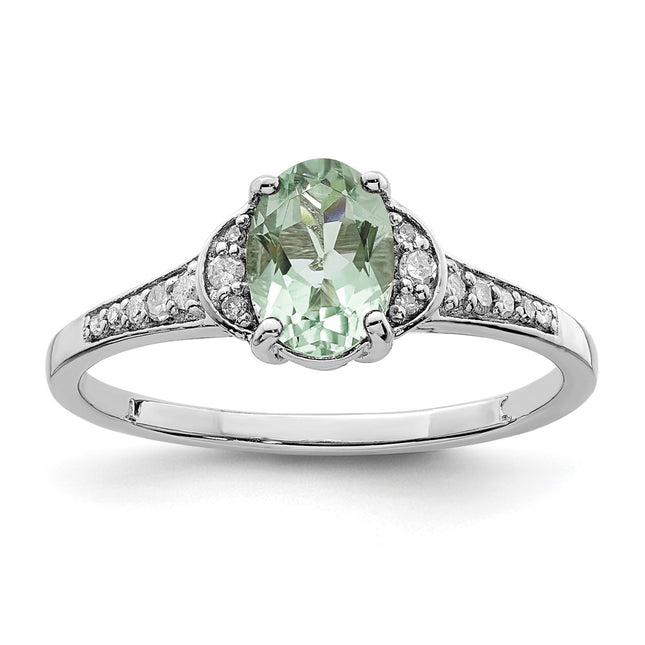 Sterling Silver Rings Style QR3091AG - Classique Jewelry Inc.