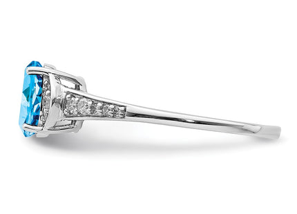 Sterling Silver Rings Style QR3091BT - Classique Jewelry Inc.
