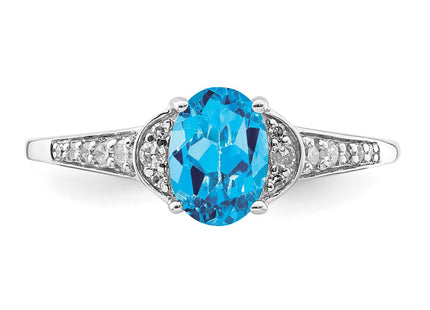 Sterling Silver Rings Style QR3091BT - Classique Jewelry Inc.