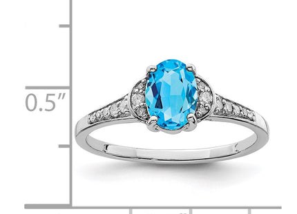 Sterling Silver Rings Style QR3091BT - Classique Jewelry Inc.