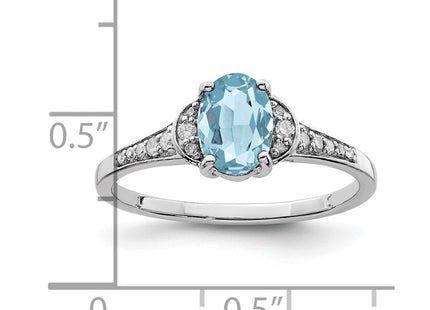 Sterling Silver Rings Style QR3091LSBT - Classique Jewelry Inc.
