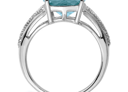 Sterling Silver Rings Style QR3195LSBT - Classique Jewelry Inc.