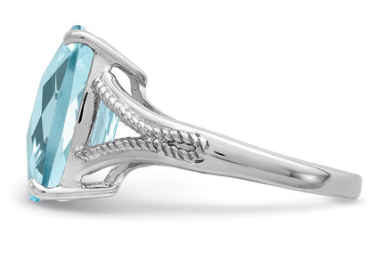 Sterling Silver Rings Style QR3195LSBT - Classique Jewelry Inc.