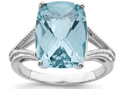 Sterling Silver Rings Style QR3195LSBT - Classique Jewelry Inc.