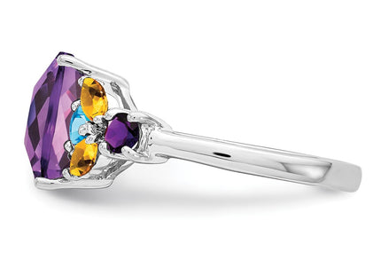 Sterling Silver Rings Style QR3207AM - Classique Jewelry Inc.