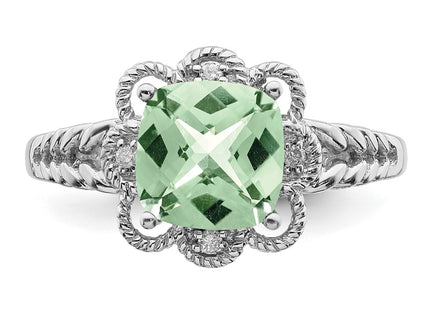 Sterling Silver Rings Style QR3217AG - Classique Jewelry Inc.