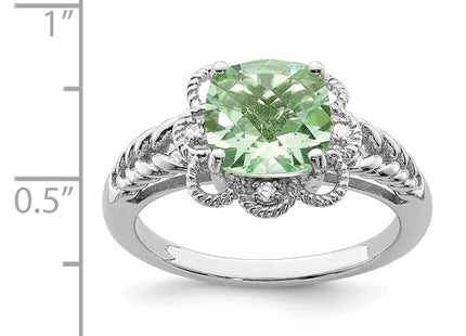 Sterling Silver Rings Style QR3217AG - Classique Jewelry Inc.