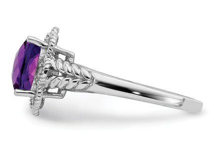 Sterling Silver Rings Style QR3217AM - Classique Jewelry Inc.