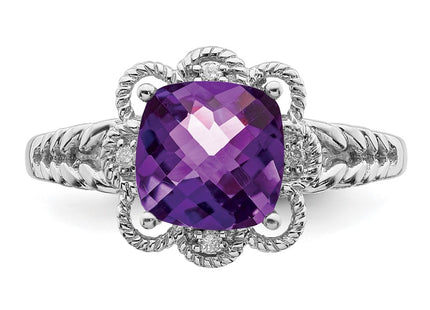 Sterling Silver Rings Style QR3217AM - Classique Jewelry Inc.