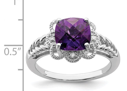 Sterling Silver Rings Style QR3217AM - Classique Jewelry Inc.