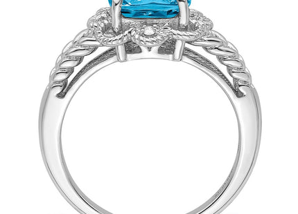 Sterling Silver Rings Style QR3217BT - Classique Jewelry Inc.