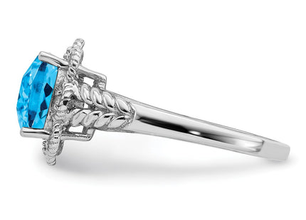 Sterling Silver Rings Style QR3217BT - Classique Jewelry Inc.