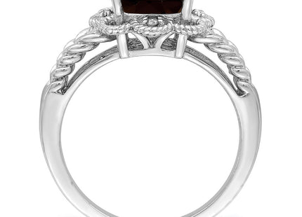 Sterling Silver Rings Style QR3217SQ - Classique Jewelry Inc.