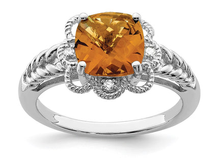 Sterling Silver Rings Style QR3217WQ - Classique Jewelry Inc.