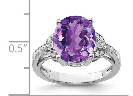 Sterling Silver Rings Style QR3320AM - Classique Jewelry Inc.